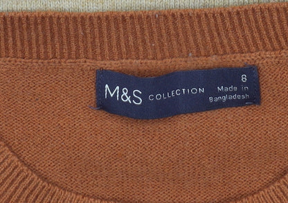 Womens UK Size 8 Marks and Spencer Multicoloured Pullover Jumper