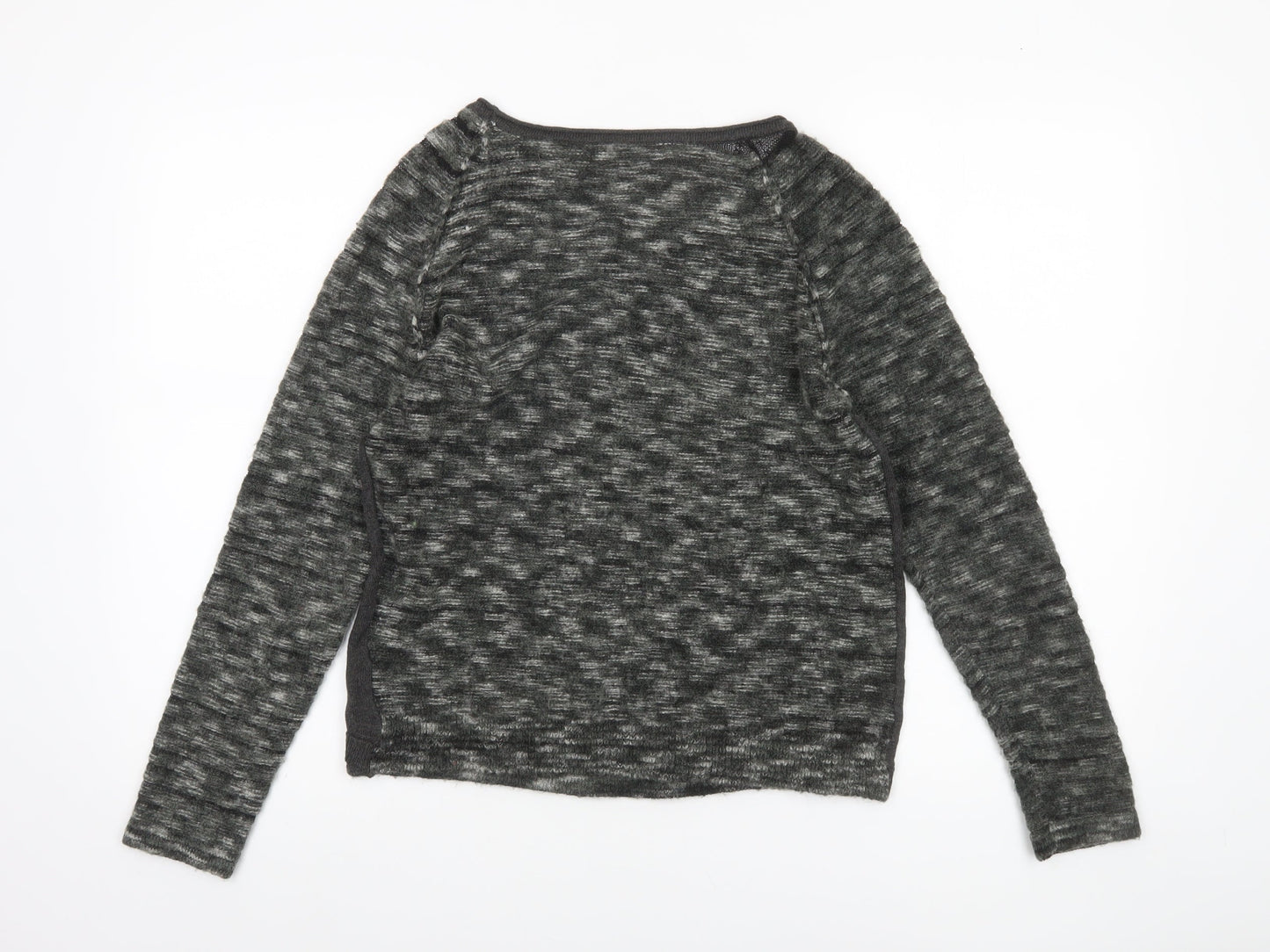 Womens UK Size M Sandwich Grey Pullover Jumper