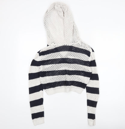 Womens UK Size 12 Zara Multicoloured Pullover Jumper