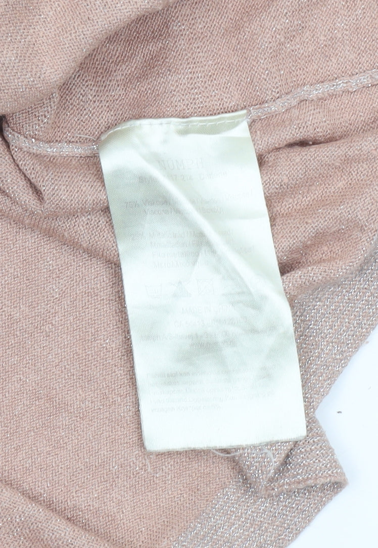 Womens UK Size M Nümph Beige Pullover Jumper