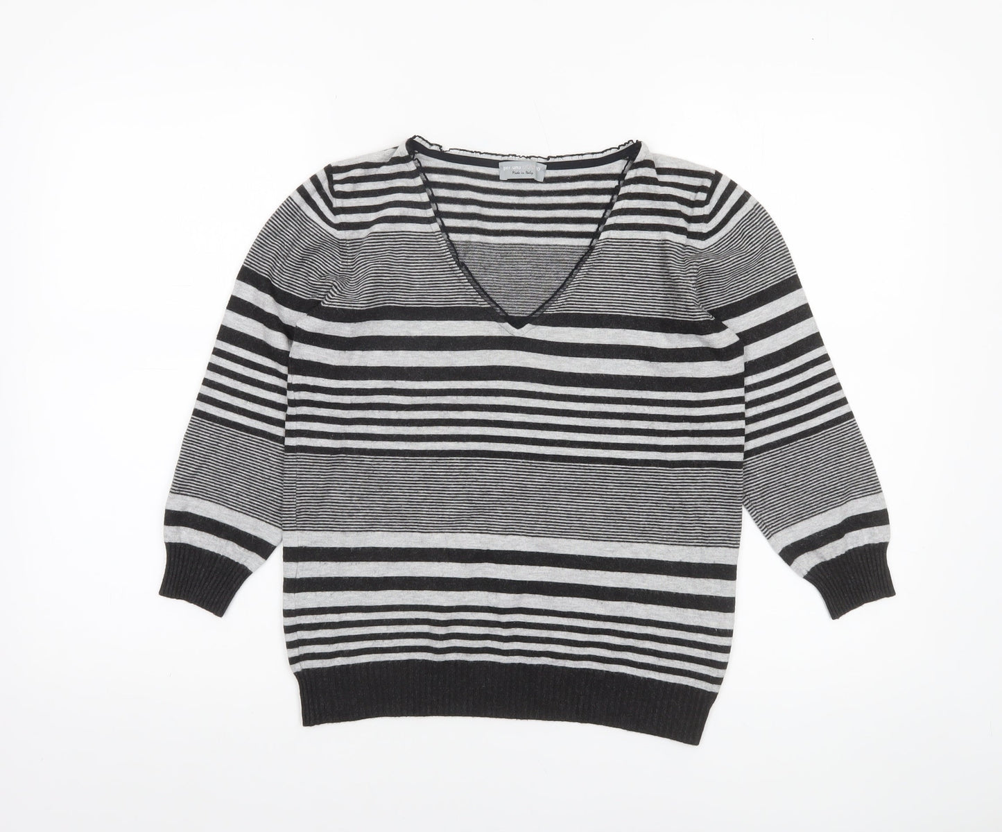 Womens UK Size 10 Marks and Spencer Black Pullover Jumper