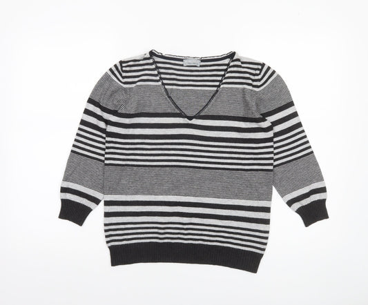 Womens UK Size 10 Marks and Spencer Black Pullover Jumper