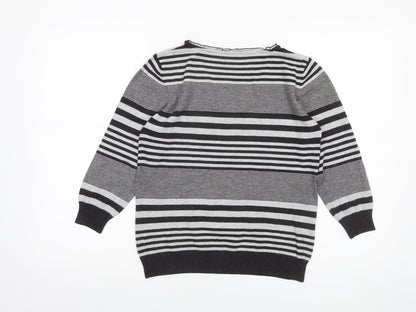 Womens UK Size 10 Marks and Spencer Black Pullover Jumper