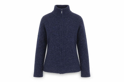 Womens UK Size S Laura Ashley Blue Full Zip Jumper