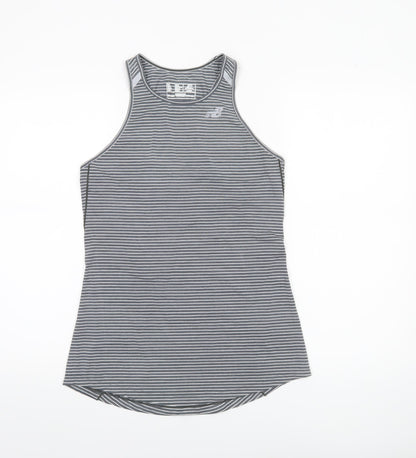 Womens UK Size S New Balance Grey Running & JoggingGym & TrainingYoga Tank
