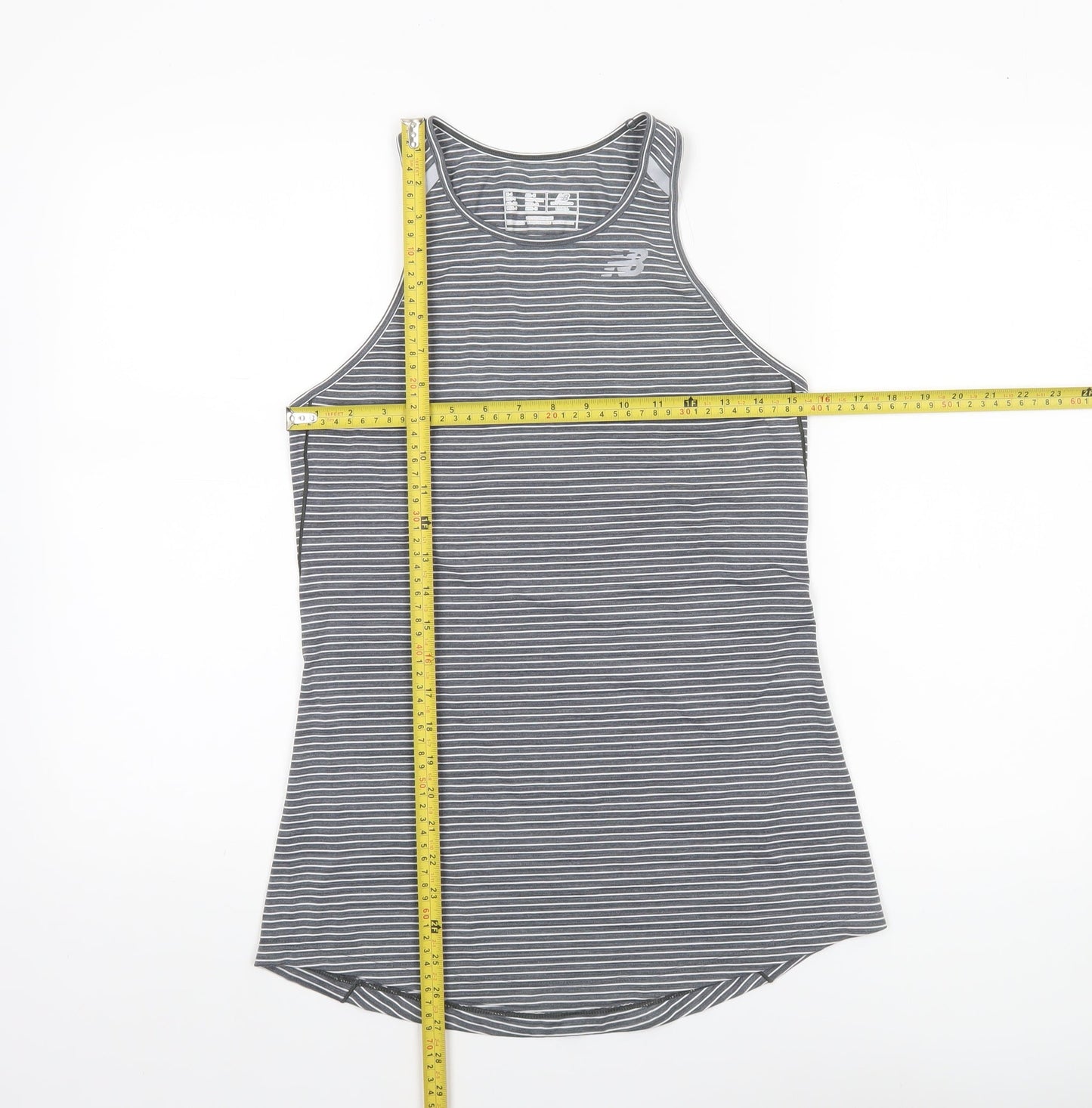 Womens UK Size S New Balance Grey Running & JoggingGym & TrainingYoga Tank