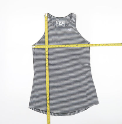 Womens UK Size S New Balance Grey Running & JoggingGym & TrainingYoga Tank