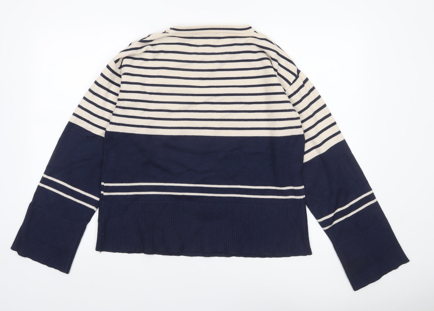 Womens UK Size S LUC-CE Blue Pullover Jumper
