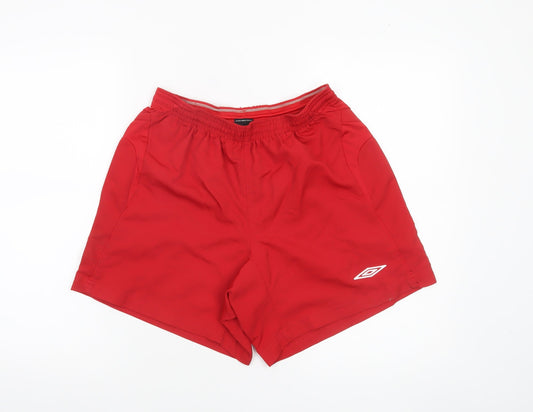 Mens UK Size M Umbro Regular Fit Athletic Shorts