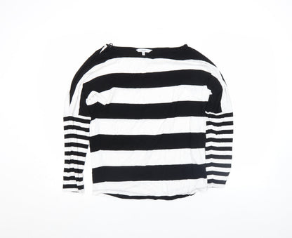 Womens UK Size 8 NEXT Black Basic T-Shirt