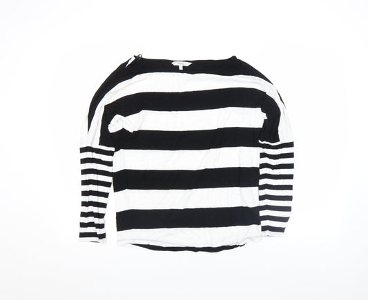 Womens UK Size 8 NEXT Black Basic T-Shirt