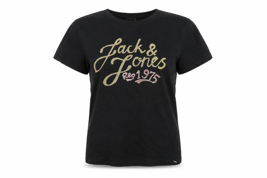 Unisex Adults UK Size L JACK & JONES Black Basic T-Shirt