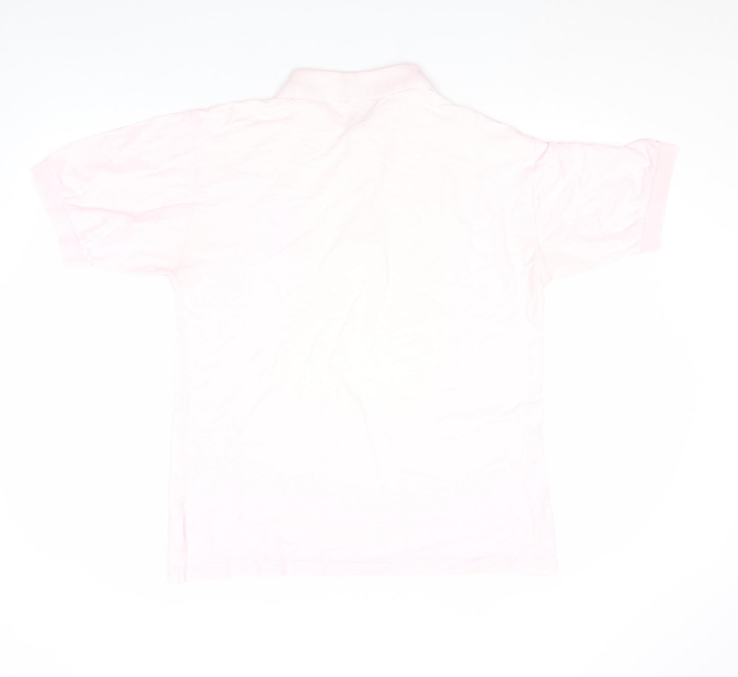 Womens UK Size S Cutting Green Pink Basic Polo