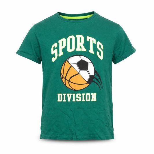 Boys UK Size 12-13 Years Primark Green Basic T-Shirt