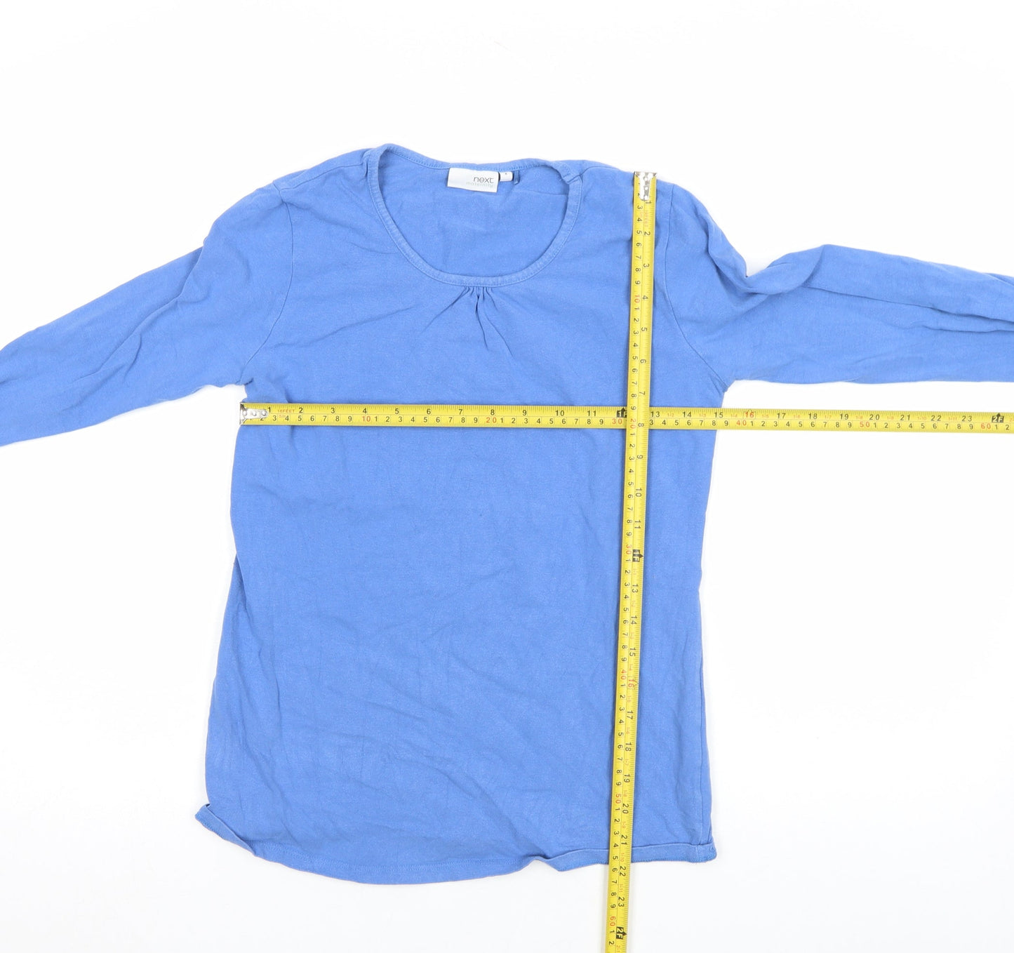 Womens UK Size 8 NEXT Blue Basic T-Shirt