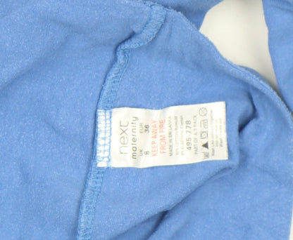 Womens UK Size 8 NEXT Blue Basic T-Shirt