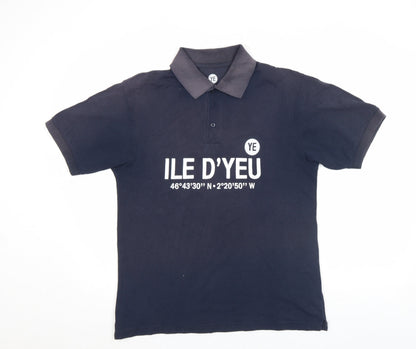 Mens UK Size M YE Collection Cotton Polo Shirt