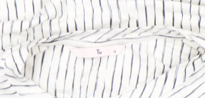Womens UK Size 18 TU White Basic T-Shirt