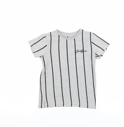 Boys UK Size 3-4 Years NEXT Grey Basic T-Shirt
