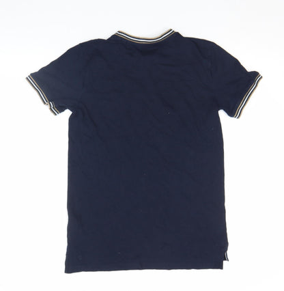 Next Boys Blue 11 Years Cotton Short Sleeve Crew Neck T-Shirt