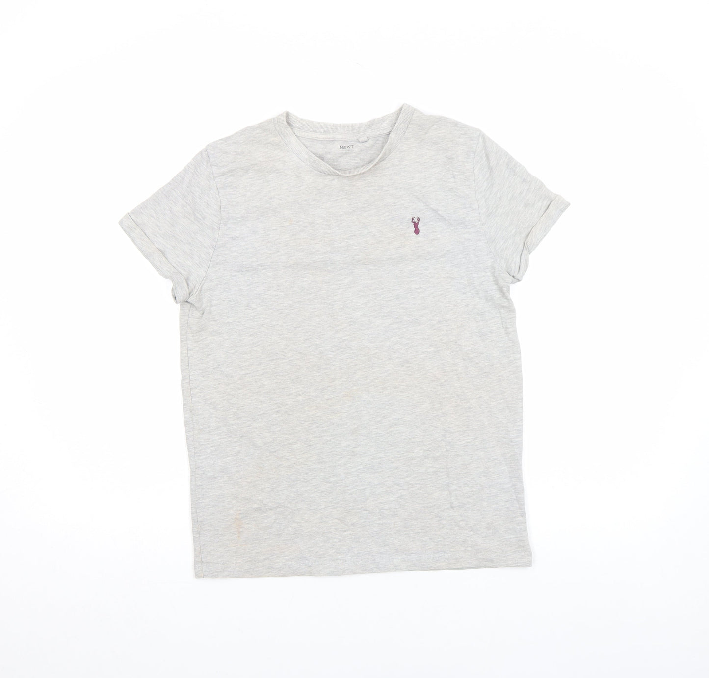 Boys UK Size 14 Years NEXT Grey Basic T-Shirt