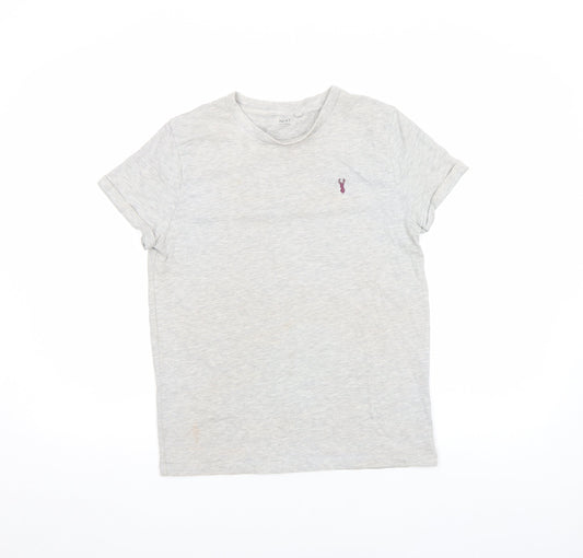 Boys UK Size 14 Years NEXT Grey Basic T-Shirt