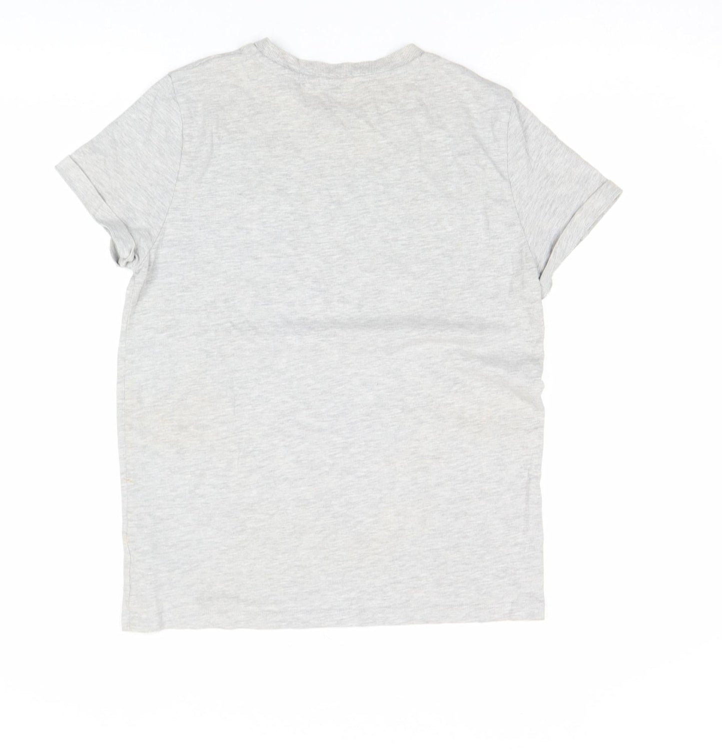 Boys UK Size 14 Years NEXT Grey Basic T-Shirt