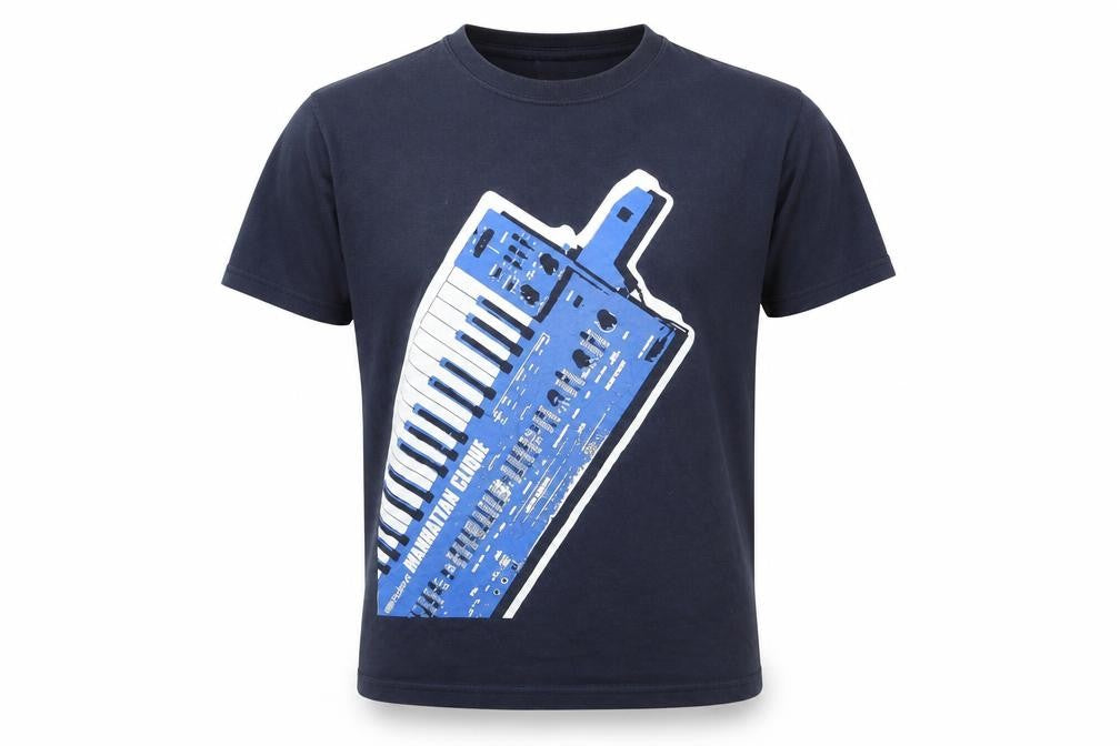 Mens UK Size L Gildan Blue  T-Shirt