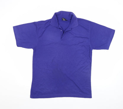 Mens UK Size L Nathan Jones Polyester Blend Polo Shirt