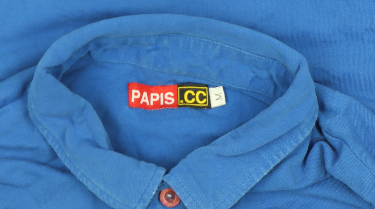 Mens UK Size M PAPIS.CC Cotton Polo Shirt