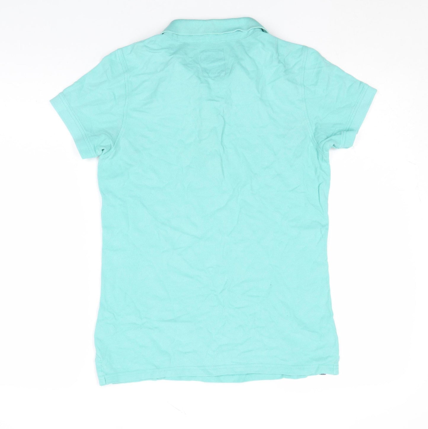 Crew Clothing Co Women’s Mint Green Cotton Polo Shirt Size 10