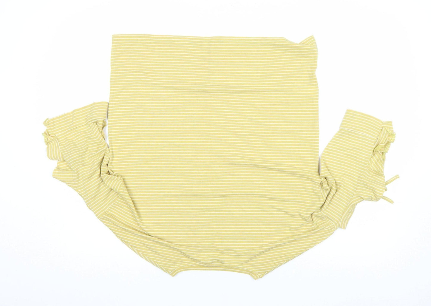Womens UK Size 10 NEXT Yellow Basic T-Shirt