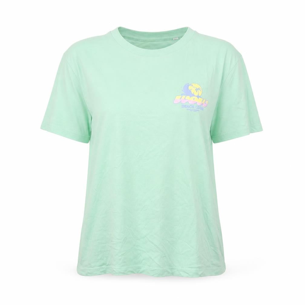 Womens UK Size XL Stanley/Stella Green Basic T-Shirt