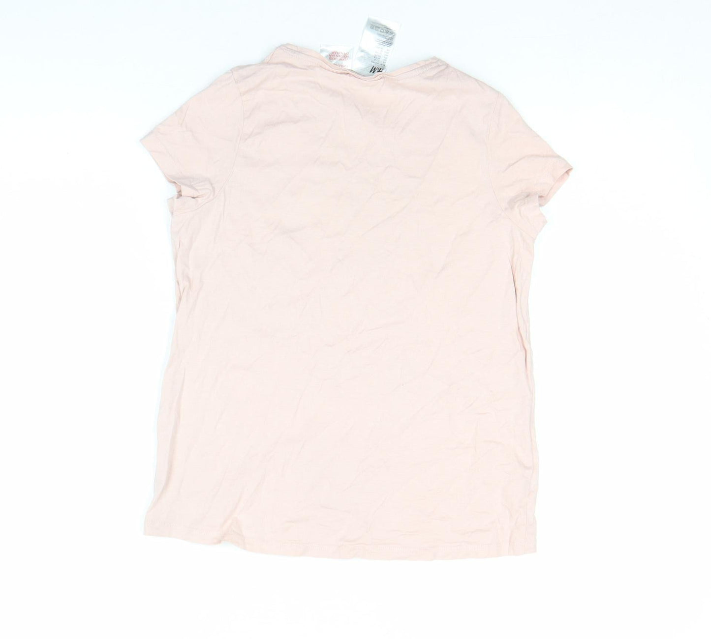 Girls UK Size 10-12 Years H&M Beige Basic T-Shirt