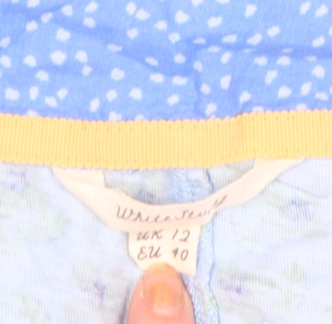 Womens UK Size 12 White Stuff Blue Basic T-Shirt