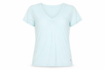 Womens UK Size M GapFit Blue Basic T-Shirt