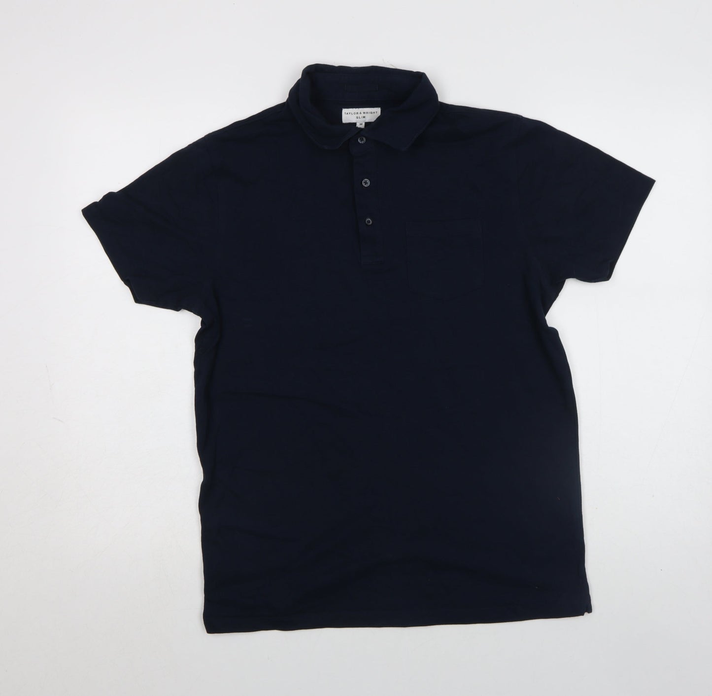 Mens UK Size M Taylor & Wright Cotton Blend Polo Shirt