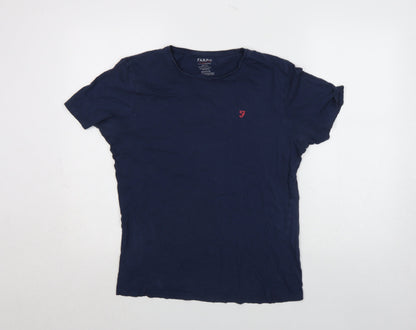Mens UK Size M Farah Blue  T-Shirt
