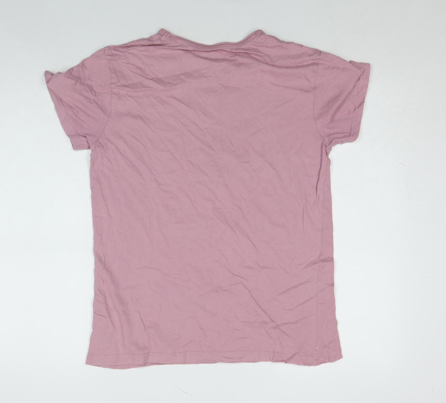 Mens UK Size S M&Co Pink  T-Shirt