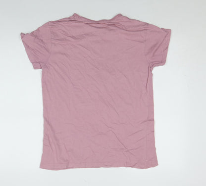 Mens UK Size S M&Co Pink  T-Shirt
