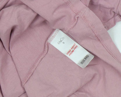 Mens UK Size S M&Co Pink  T-Shirt