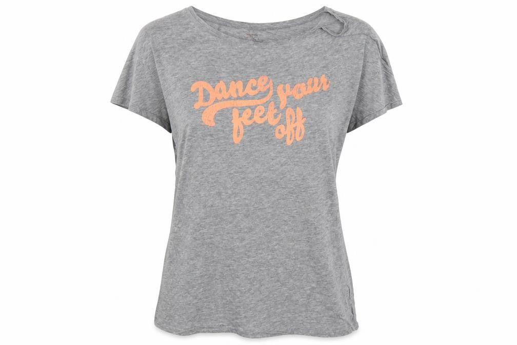 Womens UK Size M H&M Grey Basic T-Shirt