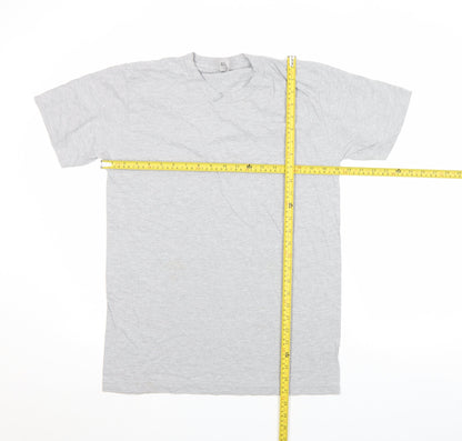 Mens UK Size M American Apparel Grey  T-Shirt