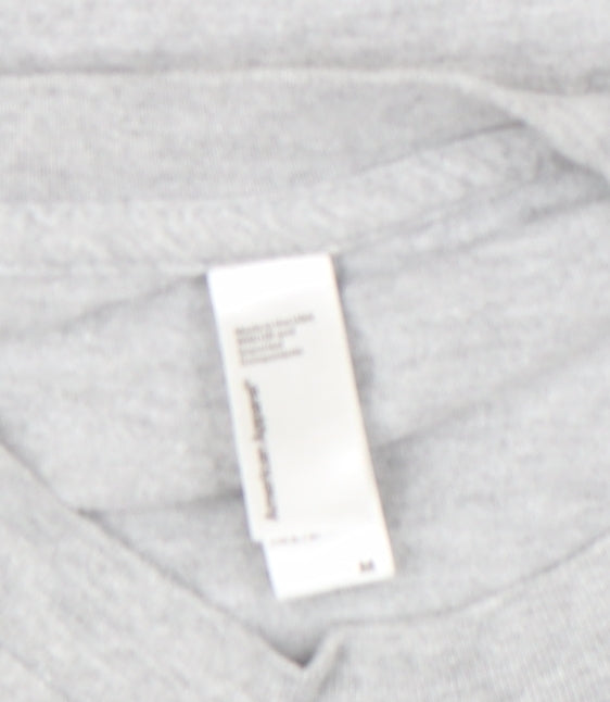 Mens UK Size M American Apparel Grey  T-Shirt