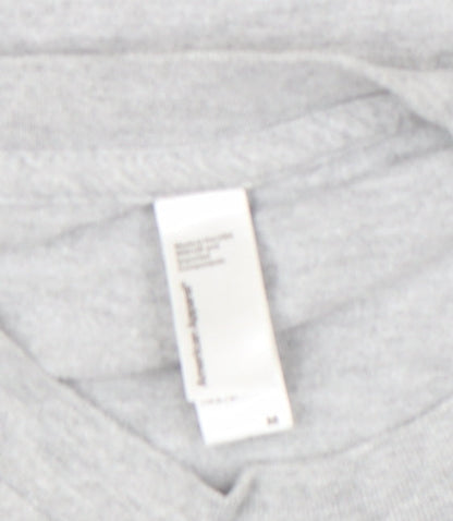 Mens UK Size M American Apparel Grey  T-Shirt