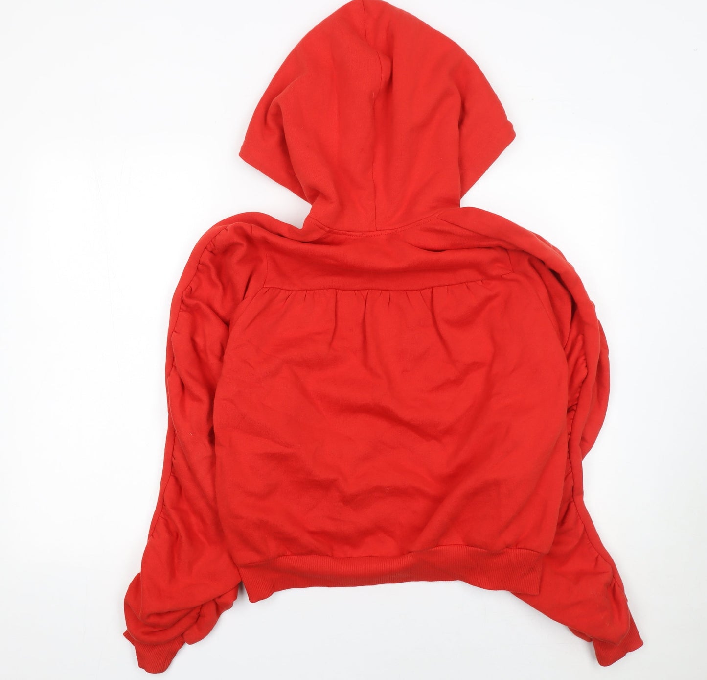 Womens UK Size M Zara Red Pullover Hoodie