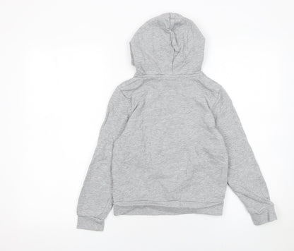 Harry Potter Boys Grey Hogwarts Hoodie 9-10 Years Pullover Fleece