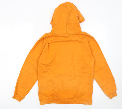 Boys UK Size 12-13 Years Just Hoods Orange Pullover Hoodie