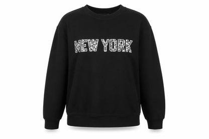 Womens UK Size M Marks and Spencer Black Pullover Sweatshirt