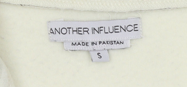 Womens UK Size S Another Influence Beige Pullover Sweatshirt